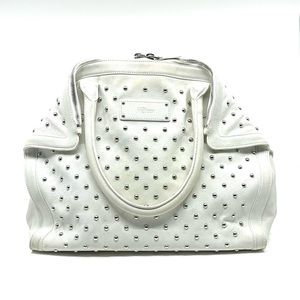 Alexander McQueen Studded Leather DeManta Tote